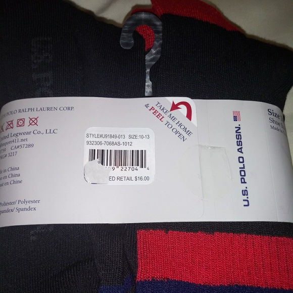 Polo Men's Crew Socks (4 pairs) - Picture 2 of 2